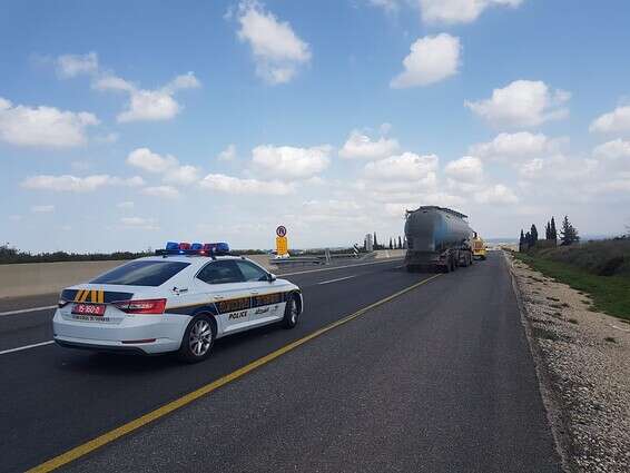 המשטרה פתחה בחיקרת האירוע // צילום: דוברות המשטרה